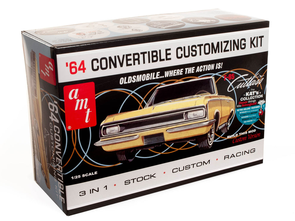 AMT Models 1/25 1964 Olds Cutlass F-85 Convertible