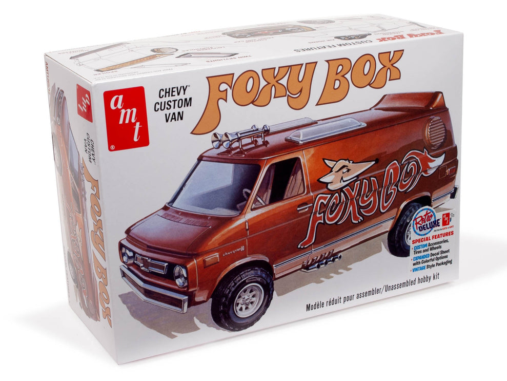 AMT Models 1/25 1975 Chevy Custom Van Foxy Box