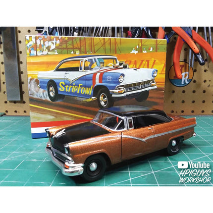 AMT 1/25 1956 Ford Victoria Hardtop “Strip Fowl” AMT1308