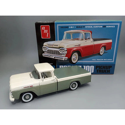 AMT 1960 Ford F-100 Pickup w/Trailer 1:25 Scale Model Kit