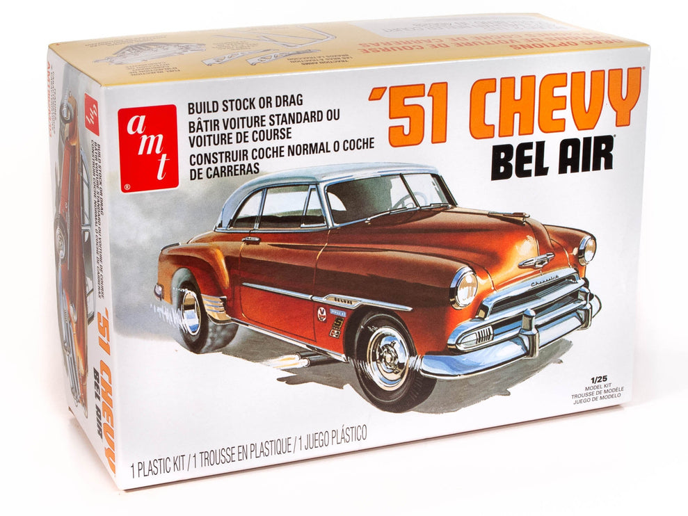 AMT Models 1/25 51 Chevy Bel Air Model Kit