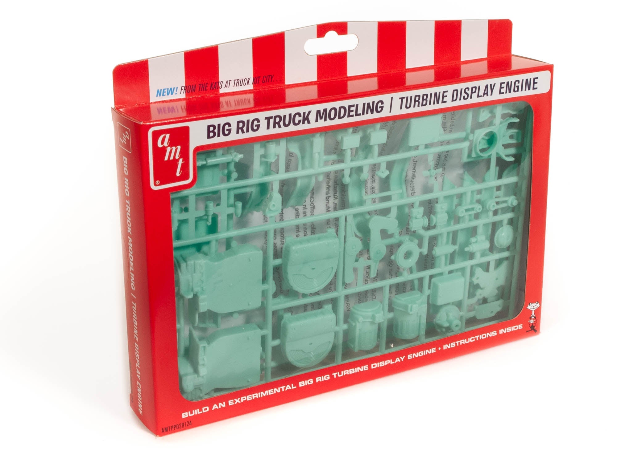AMT Models 1/25 Big Rig Turbine Engine Parts Pack – Fusion Scale Hobbies