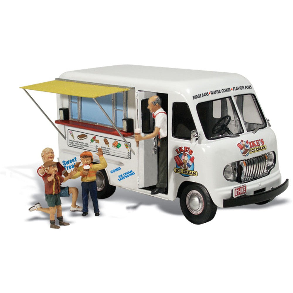 Woodland Scenics N Scale Ike's Ice Cream Truck AutoScenes