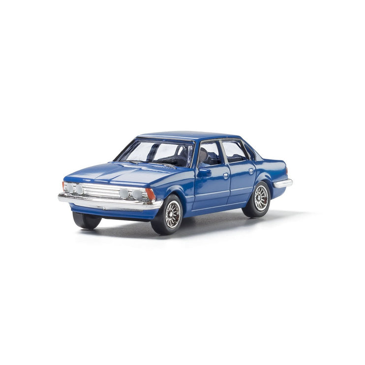 Woodland Scenics HO Scale Blue Sedan Modern Era Vehicles