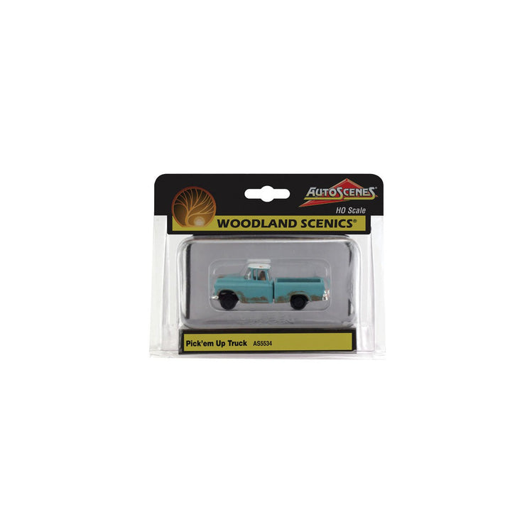 Woodland Scenics HO Scale Pickem' Up Truck AutoScenes