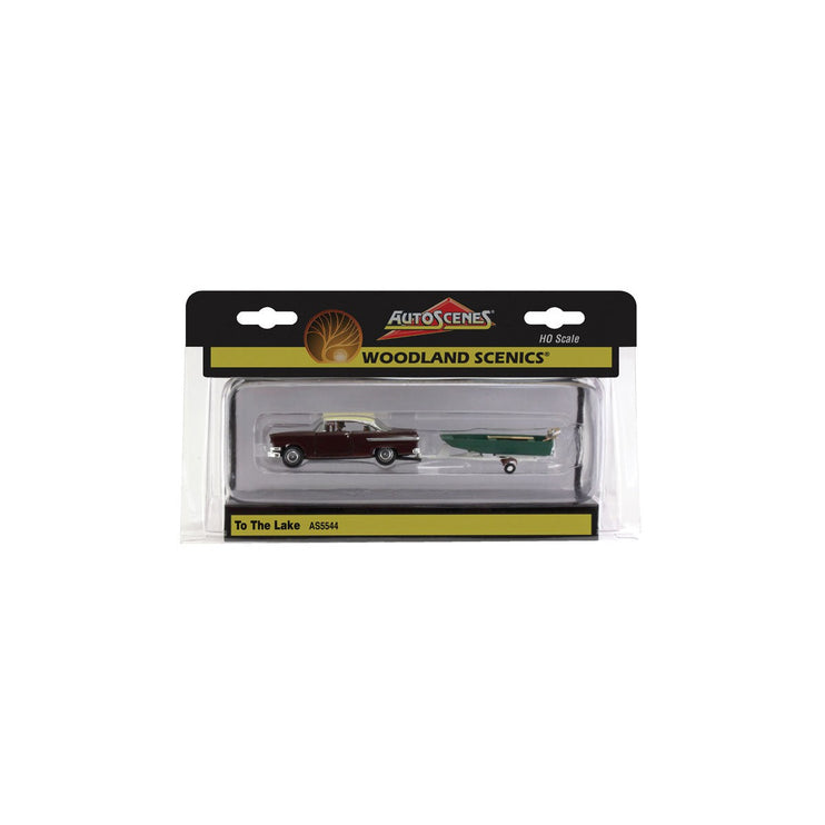 Woodland Scenics HO Scale Flander's Fishing Trip AutoScenes