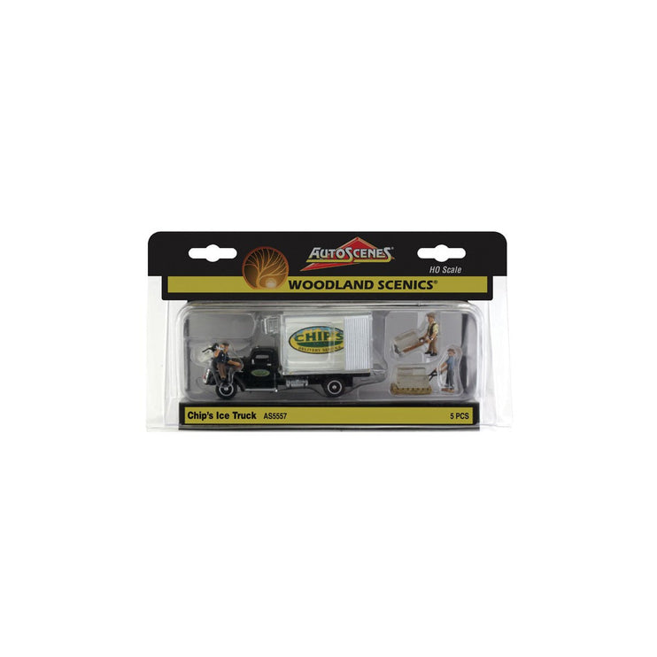 Woodland Scenics HO Scale Chip's Ice Truck AutoScenes