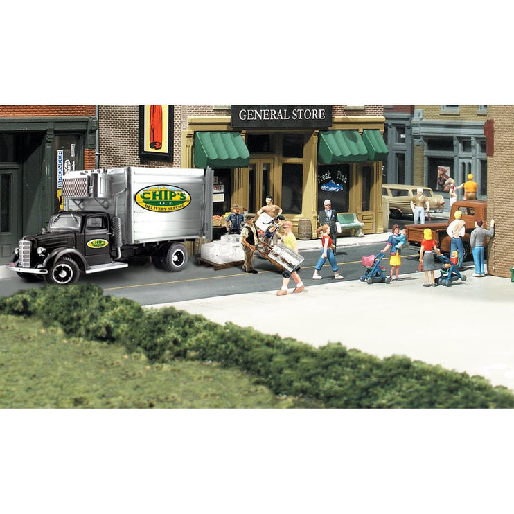 Woodland Scenics HO Scale Chip's Ice Truck AutoScenes