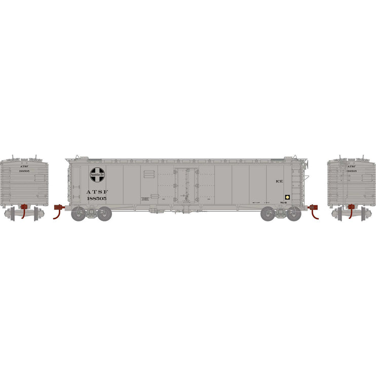 Athearn HO ATSF #188558 50' Ice Bunker Reefer