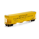 Athearn HO Scale AFEX #106 FMC 4700 Covered Hopper Ready to Roll