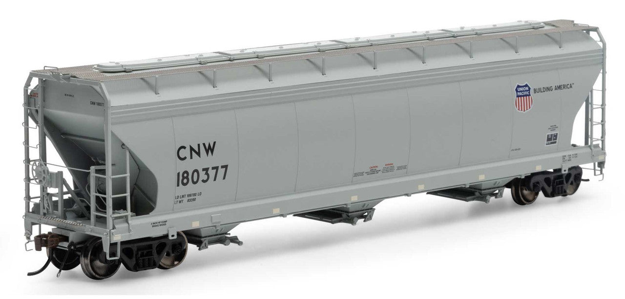 Athearn Genesis HO Scale C&NW #180337 ACF 4600 3-Bay CF Hopper