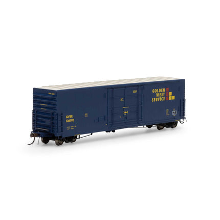 Athearn Genesis HO 50' PC&F SS Box w/14' Plug Door, GWS #136195