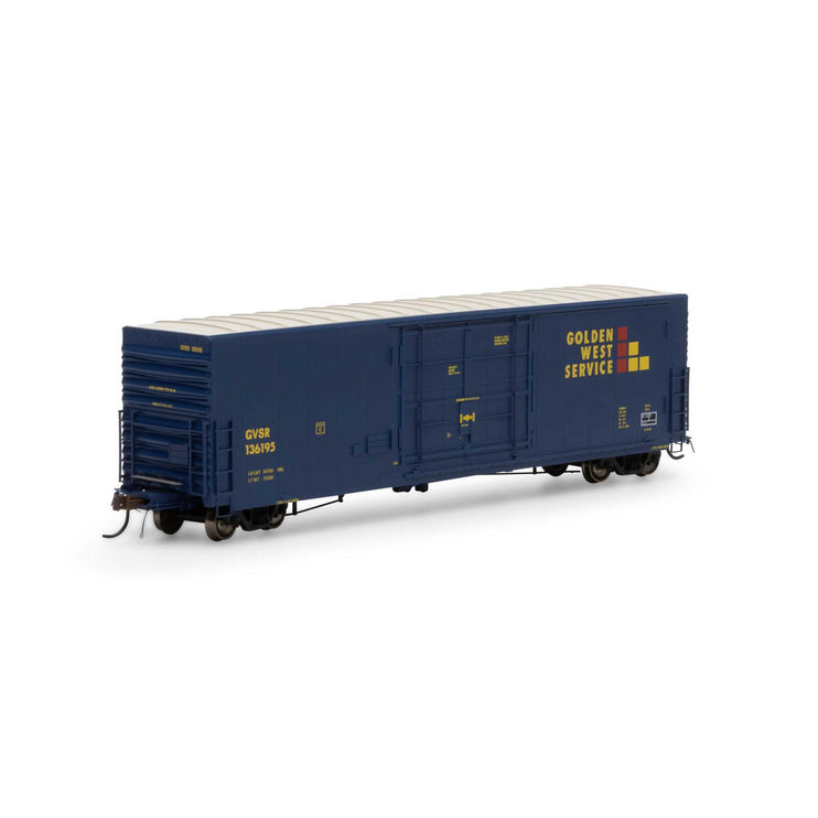 Athearn Genesis HO 50' PC&F SS Box w/14' Plug Door, GWS #136195