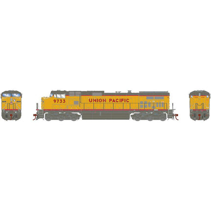 Athearn Genesis HO Scale  UP#9733 Dash 9-44CW