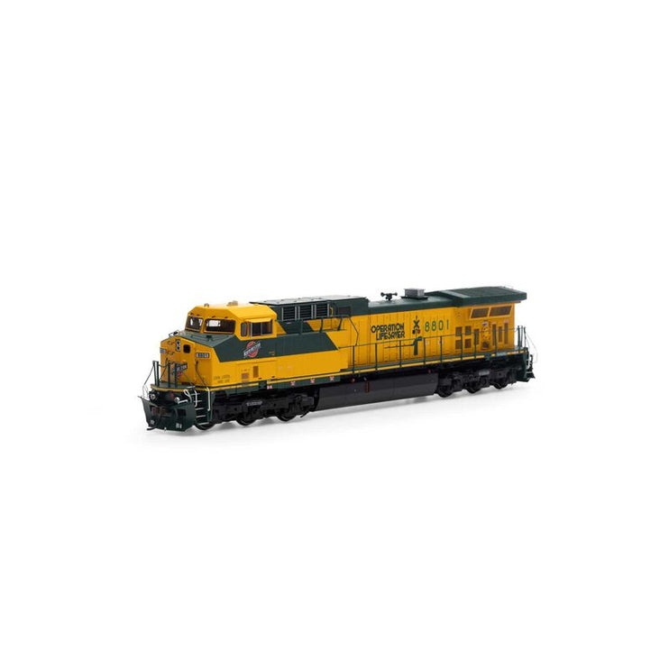 Athearn Genesis 2.0 HO Scale Chicago & North Western AC4400CW w/DCC & Sound C&NW #8801