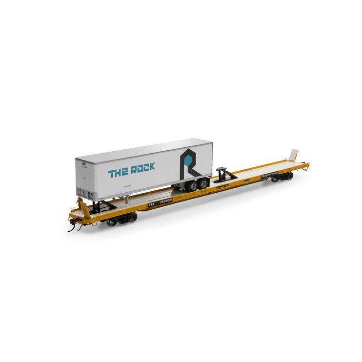 Athearn Genesis HO Scale F89F Trailer/40' Trailer TTX #153958 RIZ