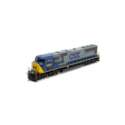 Athearn Genesis HO CSX YN2 #4683 SD70M w/DCC & Sound