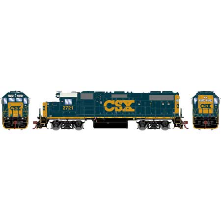 Athearn Genesis  HO Scale GP38-2, CSX #2721 - Fusion Scale Hobbies