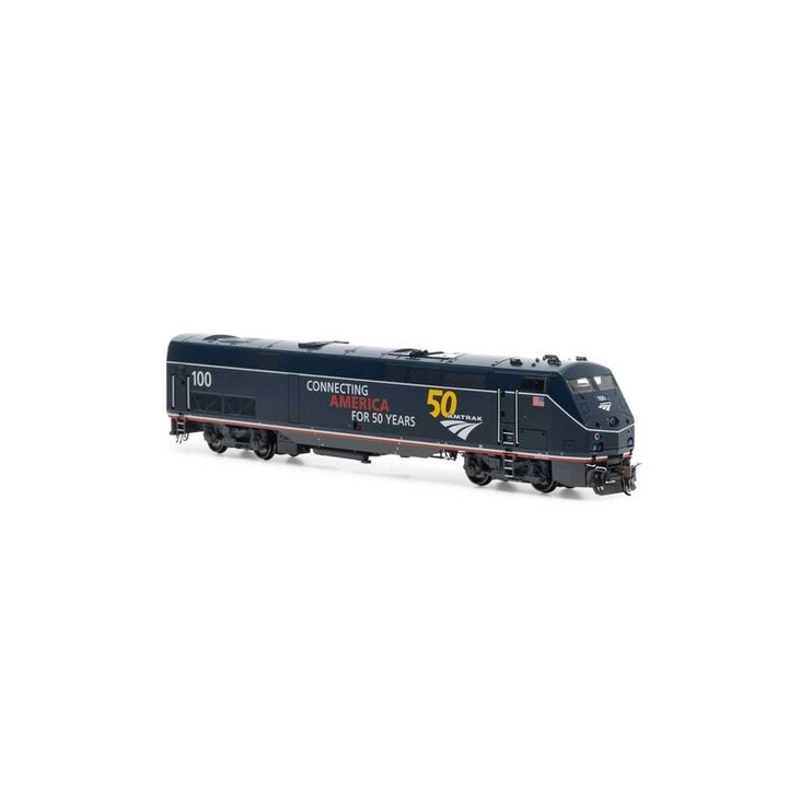 Athearn Genesis HO Scale P42 w/DCC & Sound Amtrak 50th Midnight Blue #100