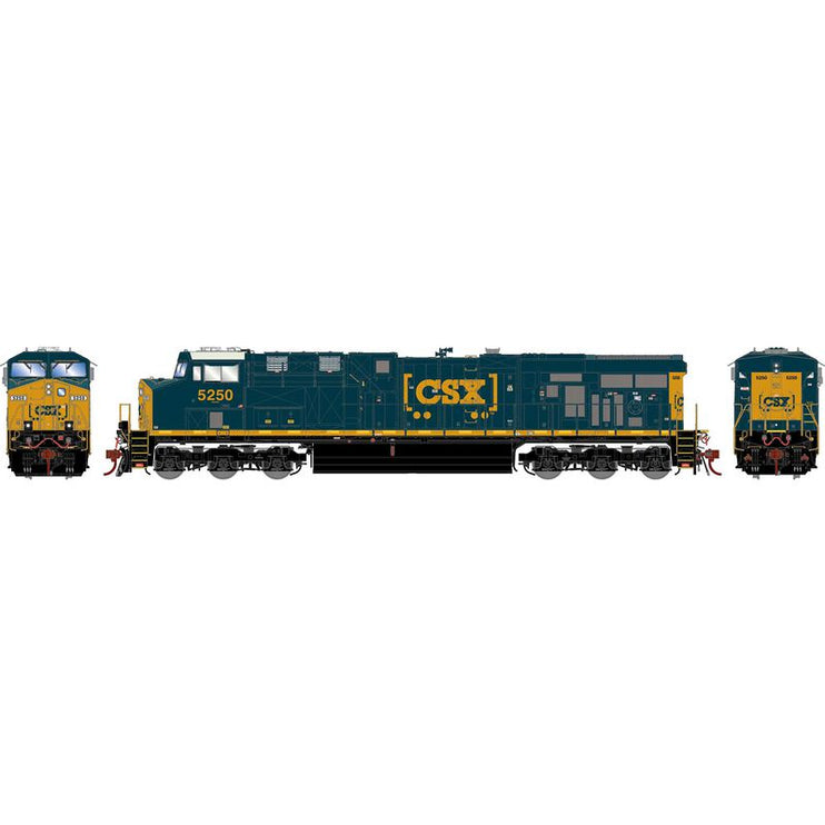 Athearn Genesis HO Scale CSX Boxcar Logo ES40DC #5250