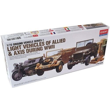 Academy Ground Vehicle Set (was kit #1310) Model Parts Warehouse