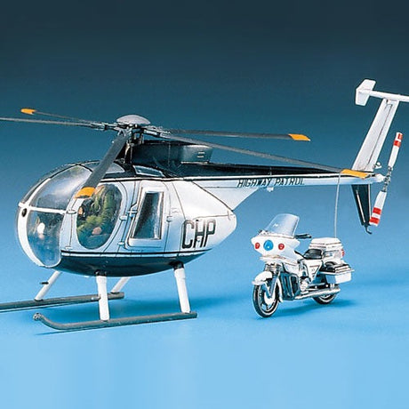 Academy Hughes 500D Police Helicopter (was kit #1643) Model Parts Warehouse
