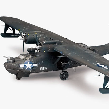 Academy PBY5A Black Cat Aircraft Model Parts Warehouse