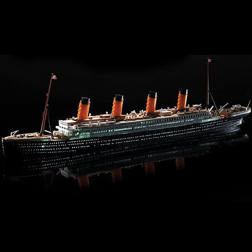 Academy R.M.S. Titanic with LED Set Model Parts Warehouse