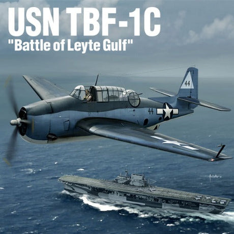 Academy TBF-1C Avenger Battle Leyte Gulf Model Parts Warehouse