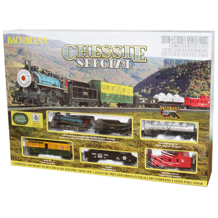 Bachmann HO Chessie Special Steam Freight Set With 0-6-0 Locomotive