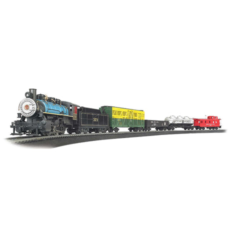 Bachmann HO Chessie Special Steam Freight Set With 0-6-0 Locomotive