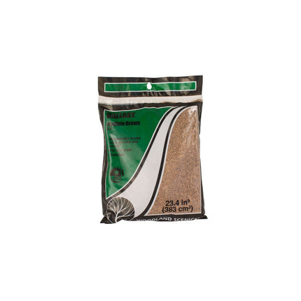 Woodland Scenics Coarse Ballast Brown Bag