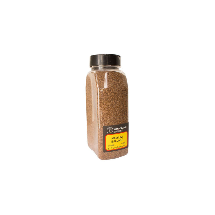 Woodland Scenics Brown Coarse Ballast Shaker