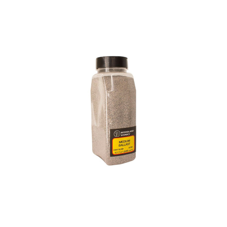 Woodland Scenics Gray Blend Coarse Ballast Shaker