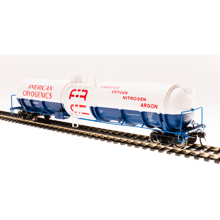 Broadway Limited HO Cryogenic Tank Car American Cryogenics