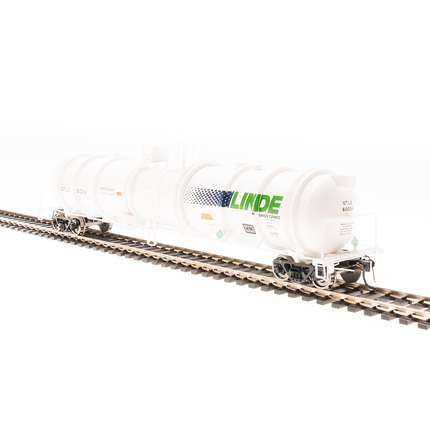 Broadway Limited HO Cryogenic Tank Car Linde 2pk