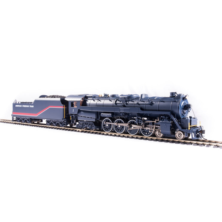 Broadway Limited HO P4 1975 Freedom Train T-1 4-8-4 Steam Loco #1 DC/DCC Soun