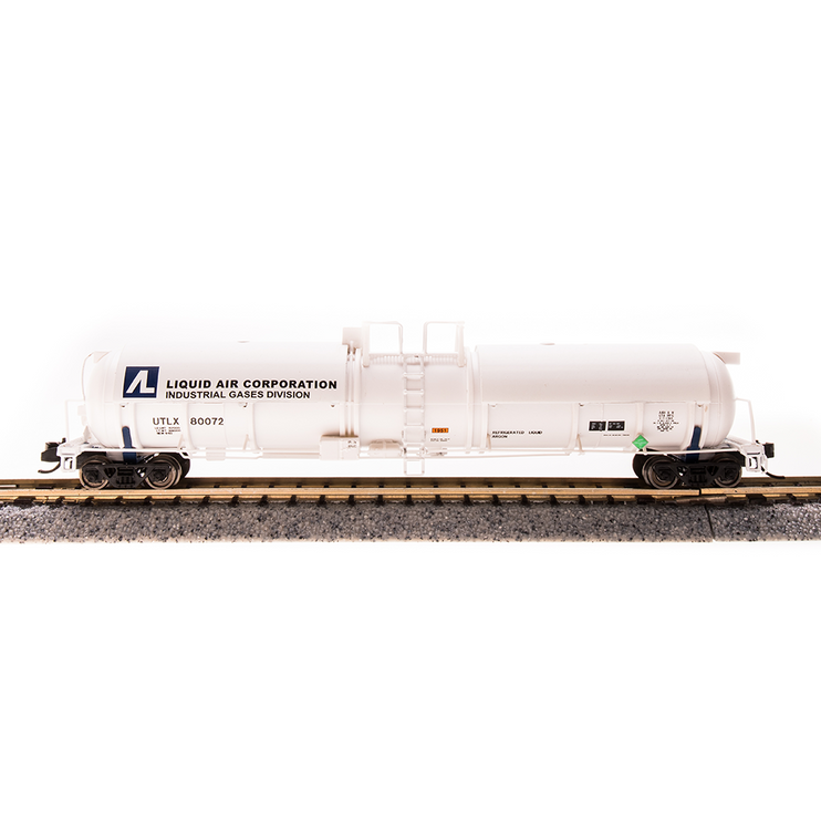 Broadway Limited N Cryogenic Tank Car Liquid Air Corporation 2pk