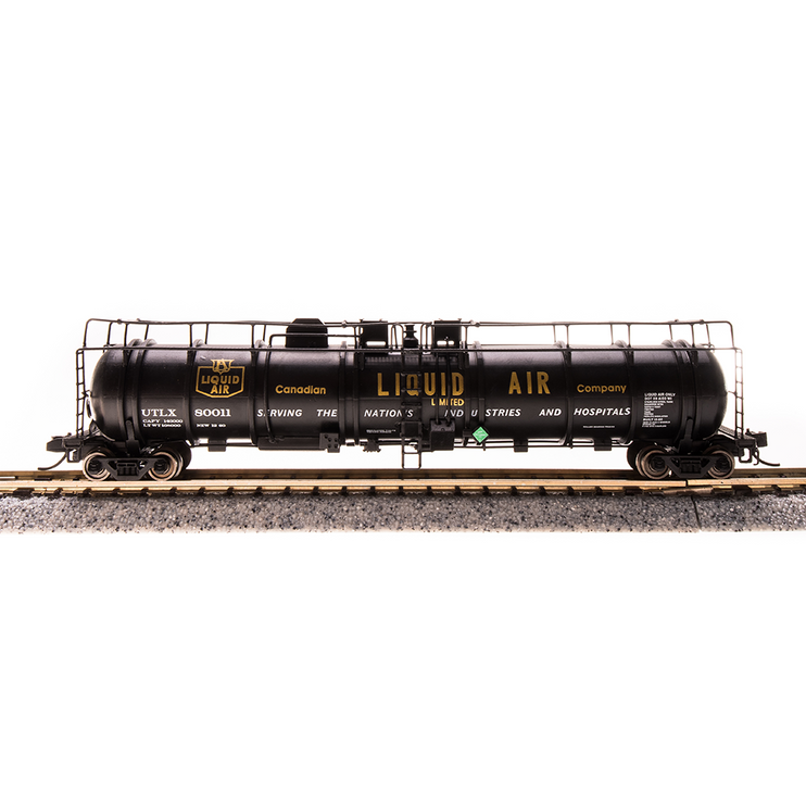 Broadway Limited N Cryogenic Tank Car Canadian Liquid Air 2pk