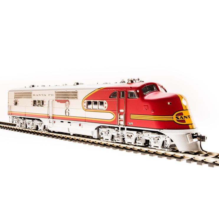 Broadway Limited HO P4 E1A Diesel SF #6L Pre-1946 Red Warbonnet DC/DCC