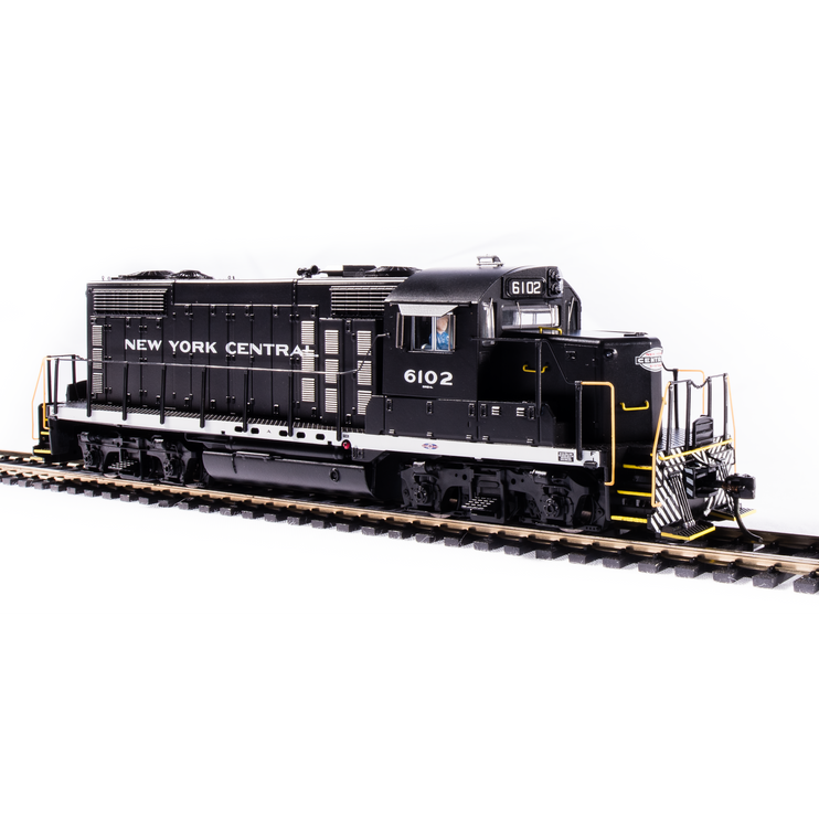 Broadway Limited HO P4 GP20 Diesel NYC #6102/blk&wht DC/DCC Sound