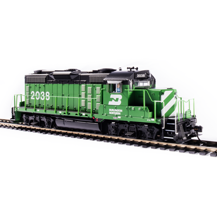 Broadway Limited HO P4 GP20 Diesel BN #2042/grn&blk DC/DCC Sound