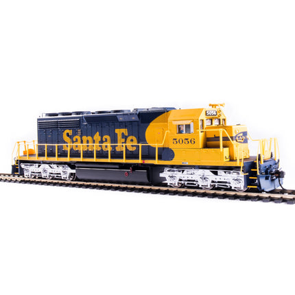 Broadway Limited HO P4 SD40-2 Diesel SF #5030/Yellow Bonnet DC/DCC