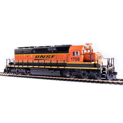 Broadway Limited HO P4 SD40-2 Diesel BNSF #1708/H3 Swoosh DC/DCC