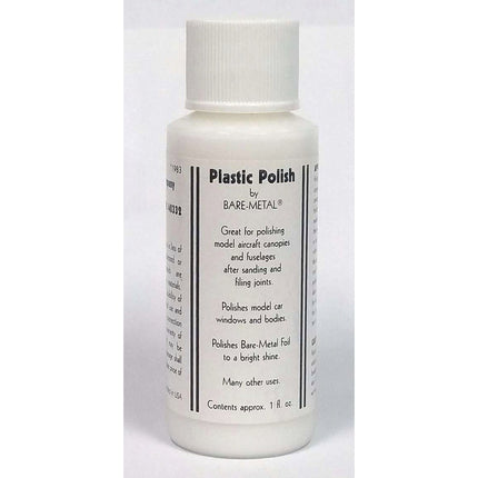 Bare Metal Foil Plastic Polish 1oz Bottle