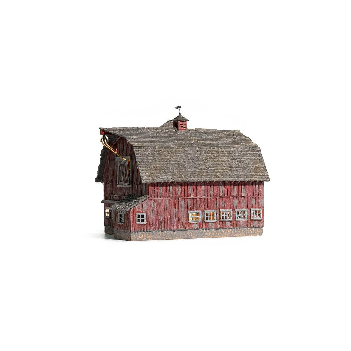 Woodland Scenics N Scale Old Weathered Barn Built and Ready