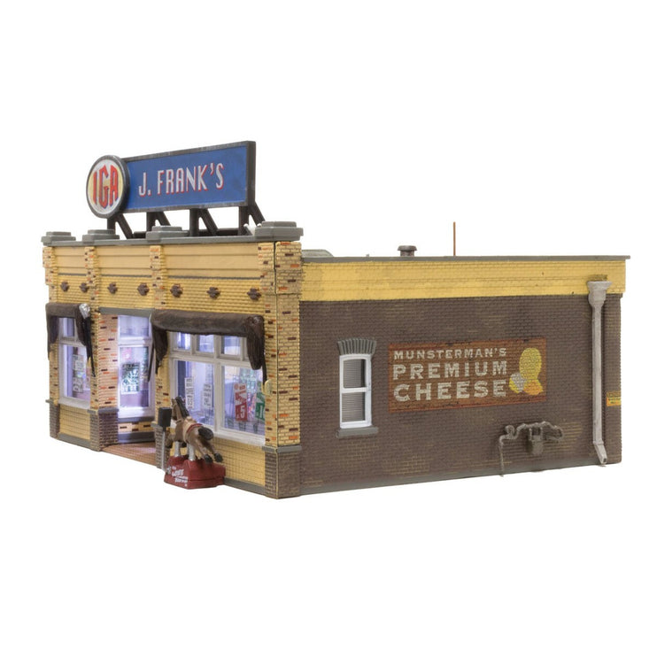 Woodland Scenics N Scale J. Frank’s Grocery Built and Ready