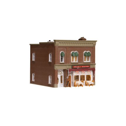 Woodland Scenics N Scale Emilio’s Italian Restaurant Built and Ready