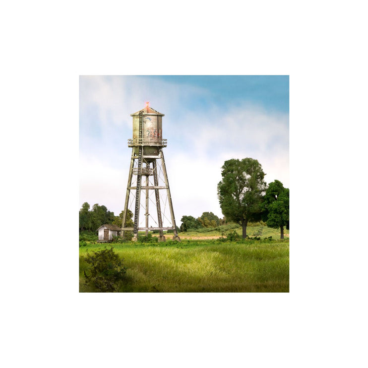 Woodland Scenics N Scale Rustic Water Tower Built and Ready