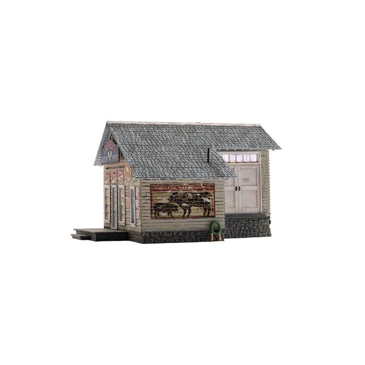 Woodland Scenics N Scale Carver’s Butcher Shoppe Built and Ready